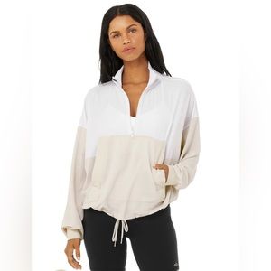 Alo Yoga City Girl Track Pullover